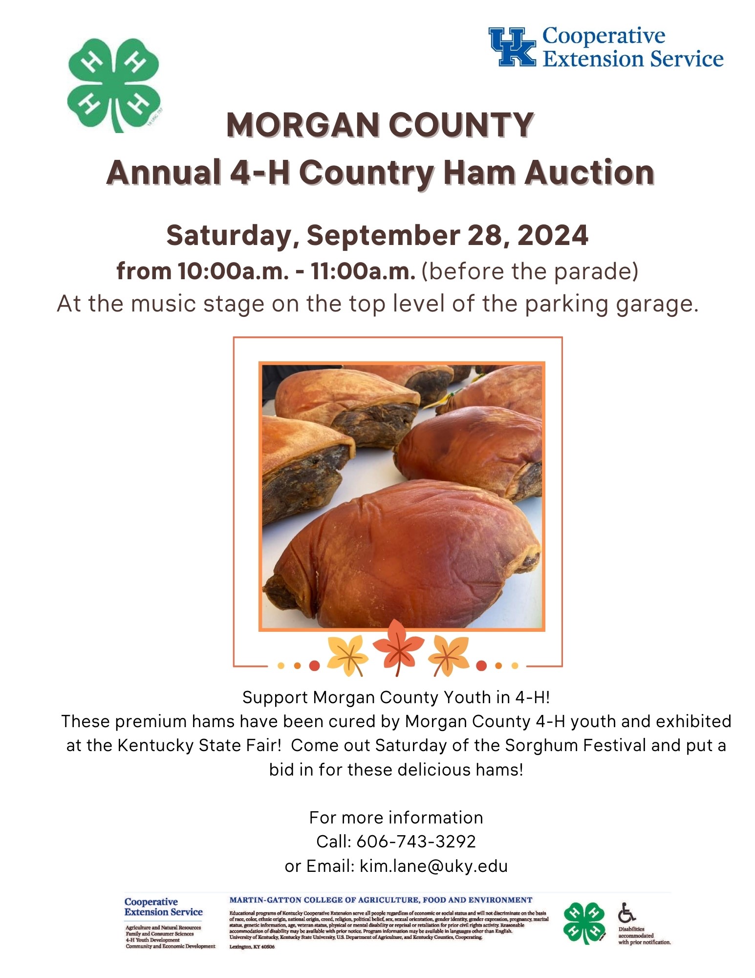 4-H Country Ham Auction